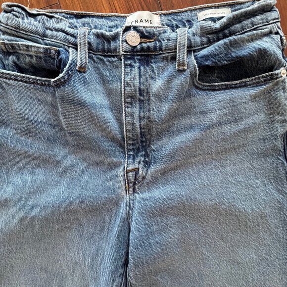 Frame Hi Waist Wide Leg